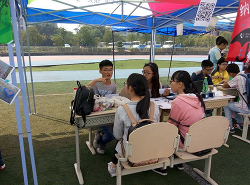 安全服务志愿者协会2015年纳新进行时