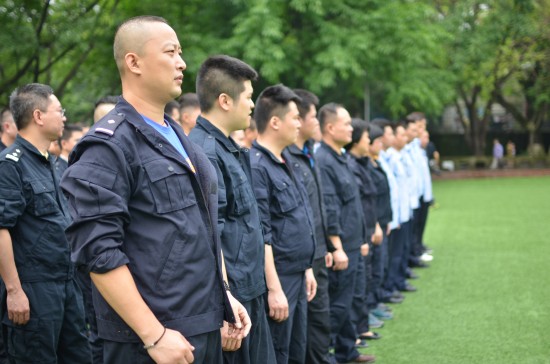 重庆大学保卫处开展反恐防暴实战培训