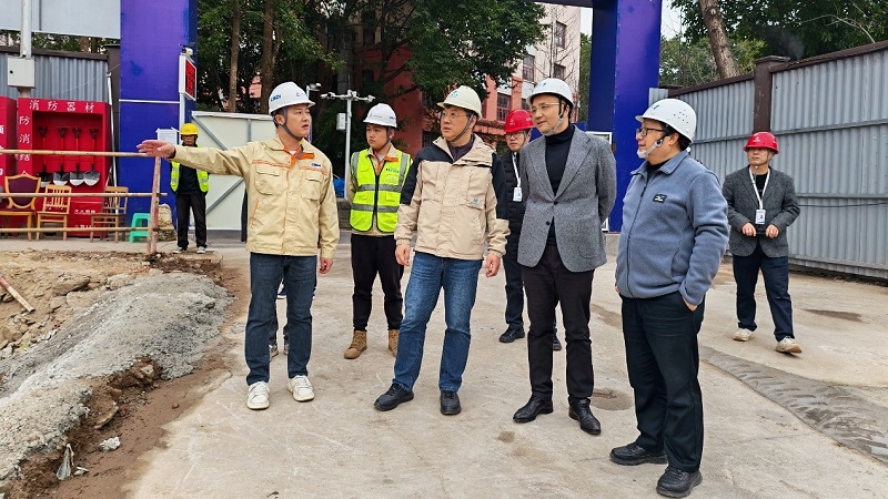 基建规划处开展2026年春季学期在建项目安全检查