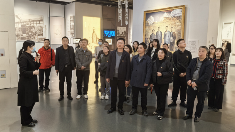 党办校办、宣传部（教工部）赴聂荣臻元帅陈列馆开展联学活动