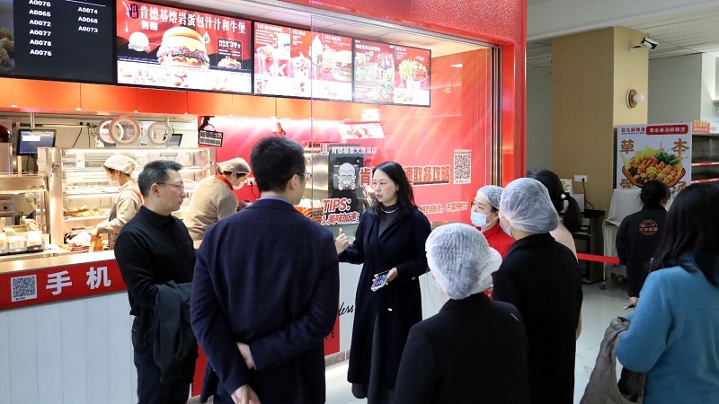 科学城校区管委会开展开学前综合检查